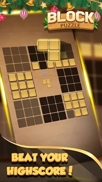 Wood Block Puzzle - Wood crush (Вуд Блок Пазл) [МОД: Много монет, Открытые уровни и Мега MOD] Screenshot 2