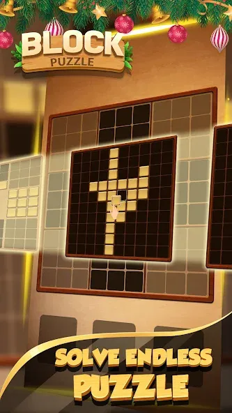 Wood Block Puzzle - Wood crush (Вуд Блок Пазл) [МОД: Много монет, Открытые уровни и Мега MOD] Screenshot 3
