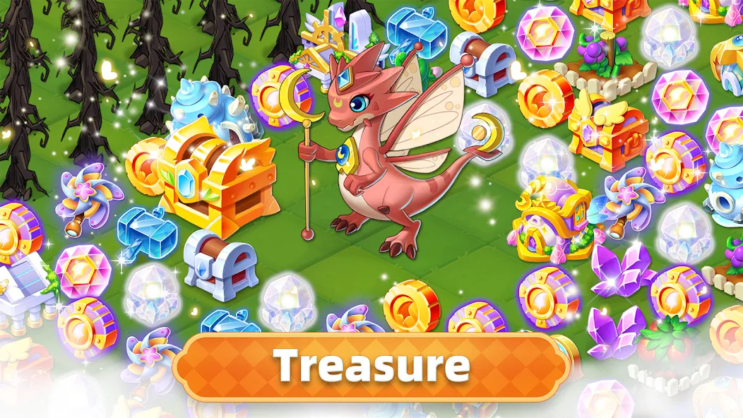 Merge Legends: Dragon Island (Мердж Легендс) [МОД: Меню, Бесконечные монеты и Открытые уровни] Screenshot 3