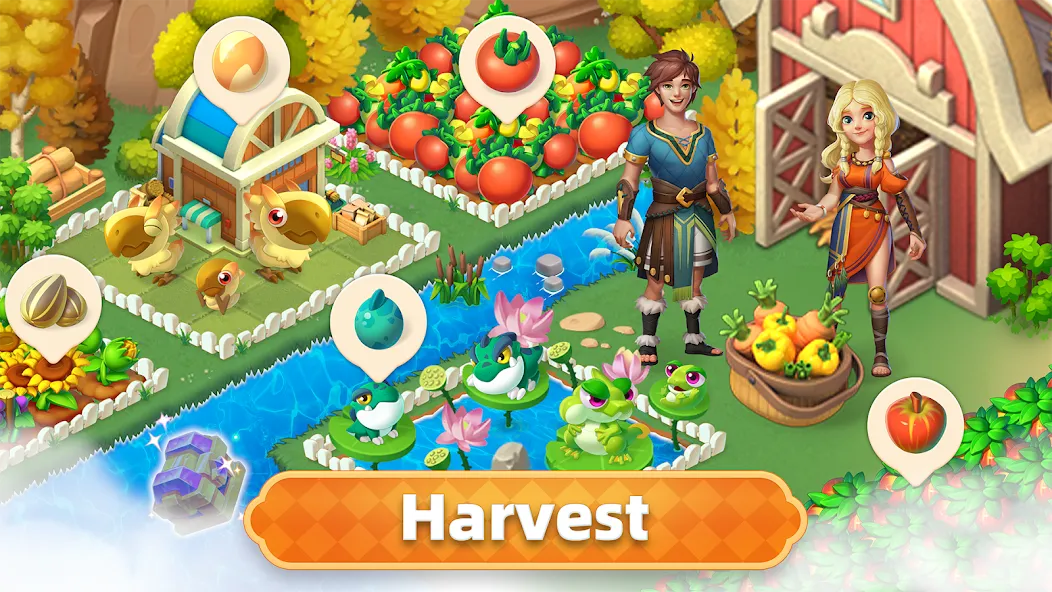 Merge Legends: Dragon Island (Мердж Легендс) [МОД: Меню, Бесконечные монеты и Открытые уровни] Screenshot 4