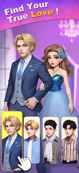 Merge Lover: Story & Makeover (Мердж Ловер) [МОД: Меню, Бесконечные монеты и Открытые уровни] Screenshot 3