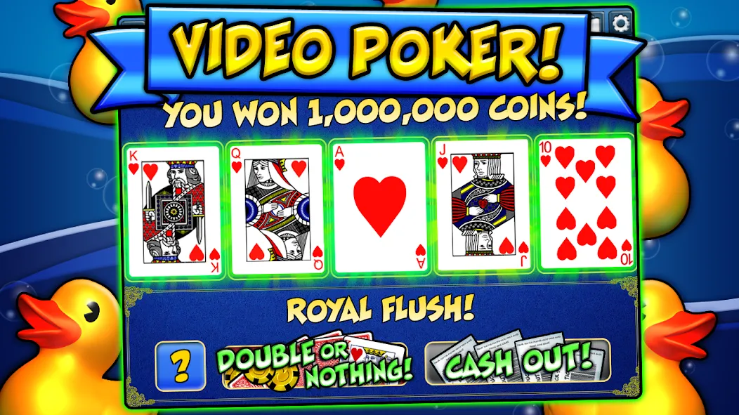 Lucky Duck Slots (Лаки Дак Слотс) [MOD: Бесконечные деньги] - Скриншот 2