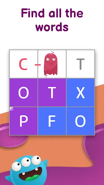Fill Words: Word Search Puzzle [МОД: Деньги, Монеты и Меню MOD] Screenshot 2