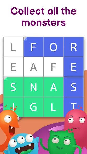 Fill Words: Word Search Puzzle [МОД: Деньги, Монеты и Меню MOD] Screenshot 3