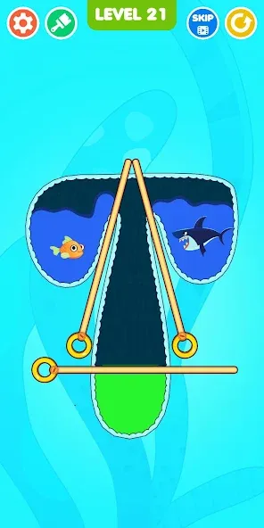 Save The Fish! [МОД: Деньги, Монеты и Меню MOD] Screenshot 5