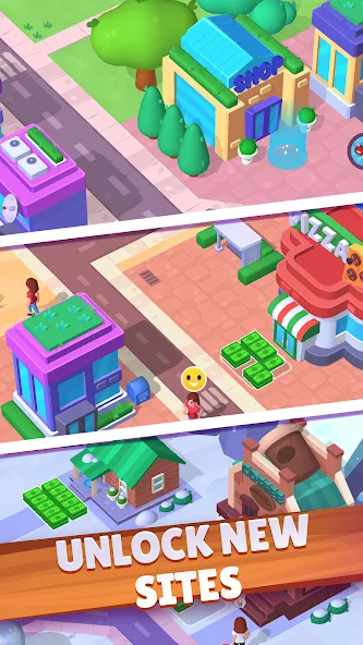 Town Mess - Building Adventure (Таун Месс) [МОД: Много монет, Открытые уровни и Мега MOD] Screenshot 5