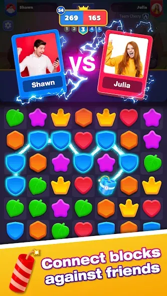 Match Brawl (Матч Брол) [МОД: Меню, Бесконечные монеты и Открытые уровни] Screenshot 1