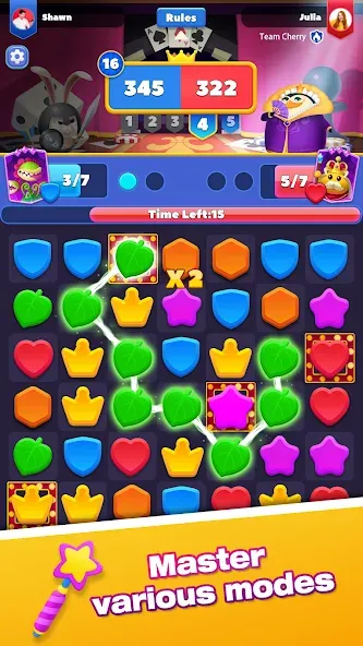 Match Brawl (Матч Брол) [МОД: Меню, Бесконечные монеты и Открытые уровни] Screenshot 4