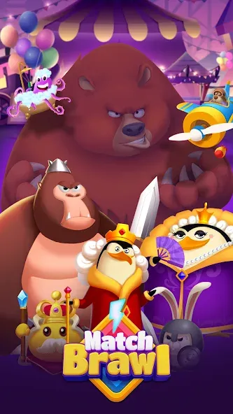 Match Brawl (Матч Брол) [МОД: Меню, Бесконечные монеты и Открытые уровни] Screenshot 5