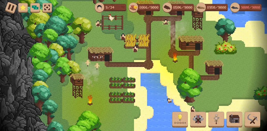 Your Land. WHAT?! [МОД: Много монет, Открытые уровни и Мега MOD] Screenshot 1