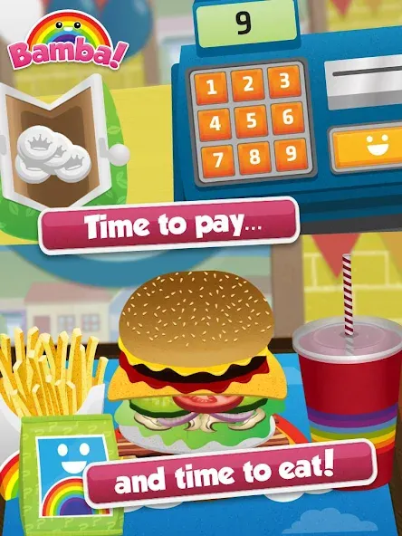 Bamba Burger (Бамба Бургер) [МОД: Много монет, Открытые уровни и Мега MOD] Screenshot 5