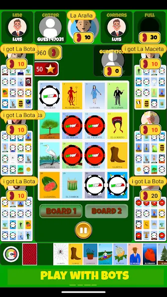 Loteria Mexicana Game [МОД: Деньги, Монеты и Меню MOD] Screenshot 1