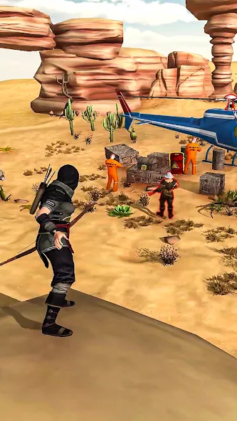 Archer Attack 3D: Shooter War (Арчер Атака 3D) [МОД: Все открыто, Дополнительные деньги и Меню MOD] Screenshot 4