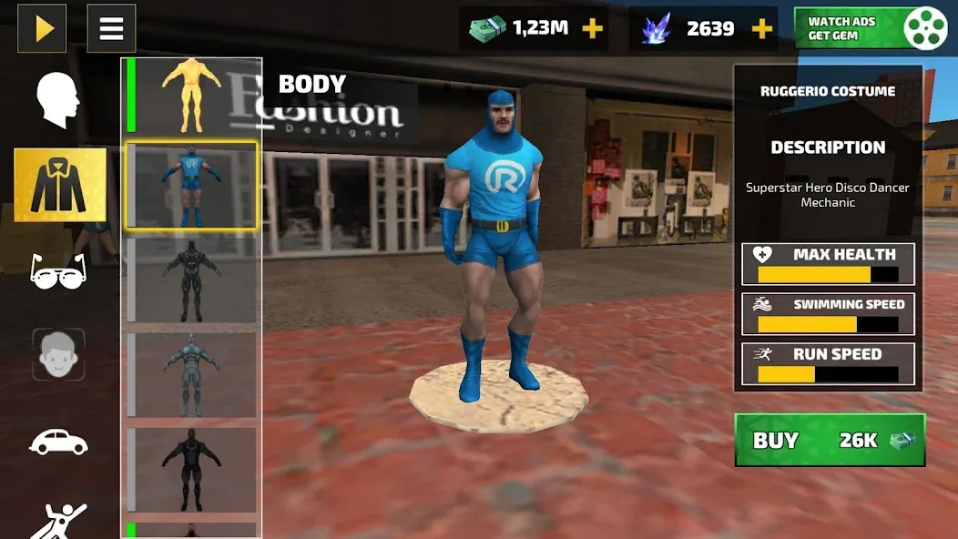 Rope Hero: Vice Town (Роуп Хиро) [МОД: Много монет, Открытые уровни и Мега MOD] Screenshot 1