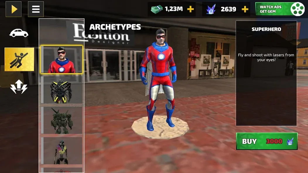 Rope Hero: Vice Town (Роуп Хиро) [МОД: Много монет, Открытые уровни и Мега MOD] Screenshot 3