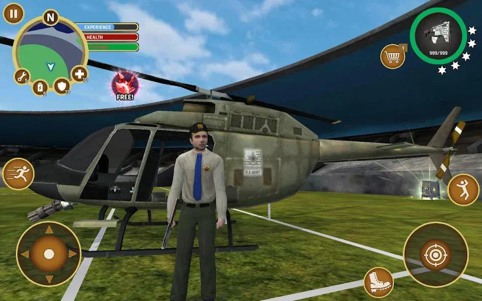 Miami Crime Police (Майами Крайм Полис) [МОД: Деньги, Монеты и Меню MOD] Screenshot 1