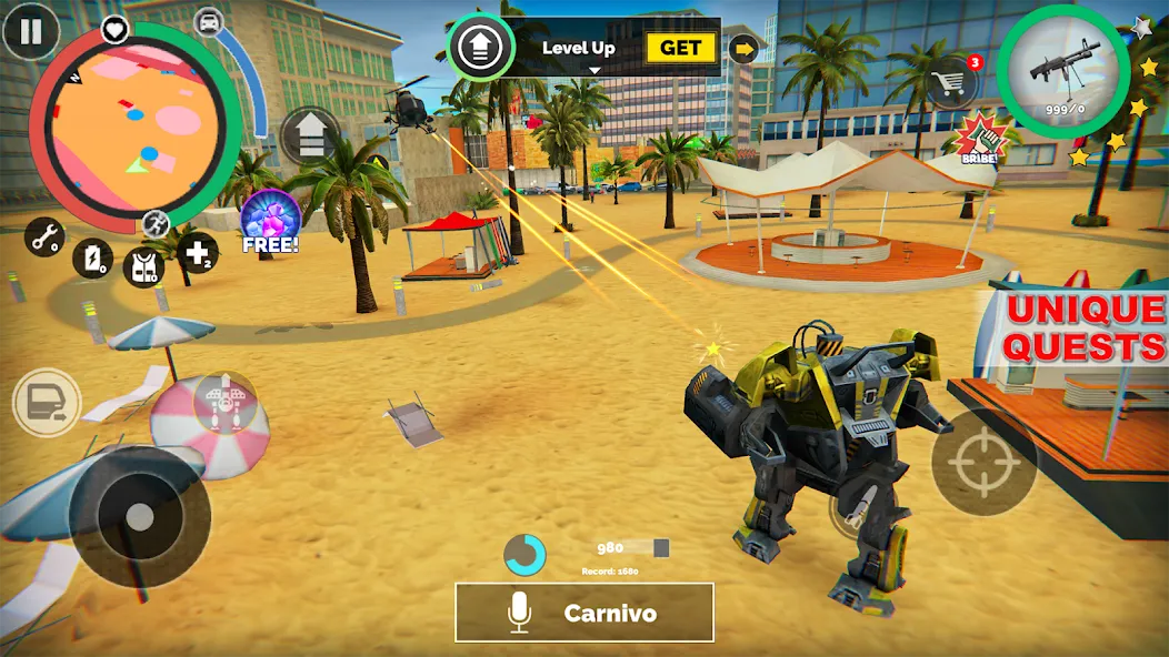 Vegas Crime Simulator (Вегас Криминальный Симулятор) [МОД: Все открыто, Дополнительные деньги и Меню MOD] Screenshot 5