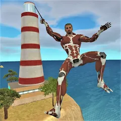 Скачать Rope Hero 3 (Роуп Хиро 3) [МОД: Меню, Бесконечные монеты и Открытые уровни] | Взлом Rope Hero 3 на Андроид