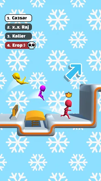 Run Race 3D — Fun Parkour Game (Ран Рейс 3Д) [МОД: Много денег, Монет и Все открыто] Screenshot 2