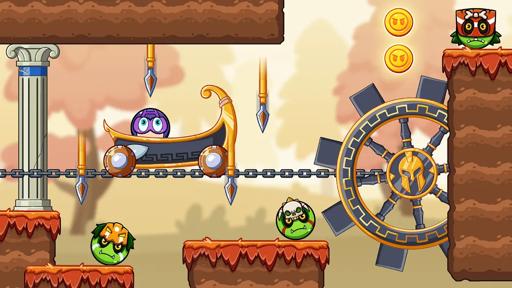 Ball V - Red Boss Challenge (Балл В) [МОД: Деньги, Монеты и Меню MOD] Screenshot 2