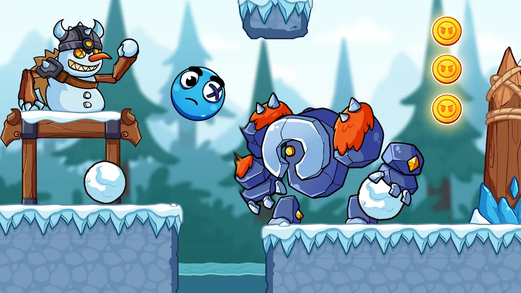 Ball V - Red Boss Challenge (Балл В) [МОД: Деньги, Монеты и Меню MOD] Screenshot 4