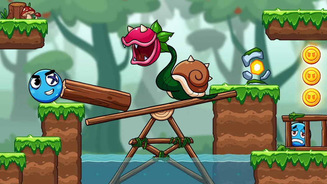 Ball V - Red Boss Challenge (Балл В) [МОД: Деньги, Монеты и Меню MOD] Screenshot 5