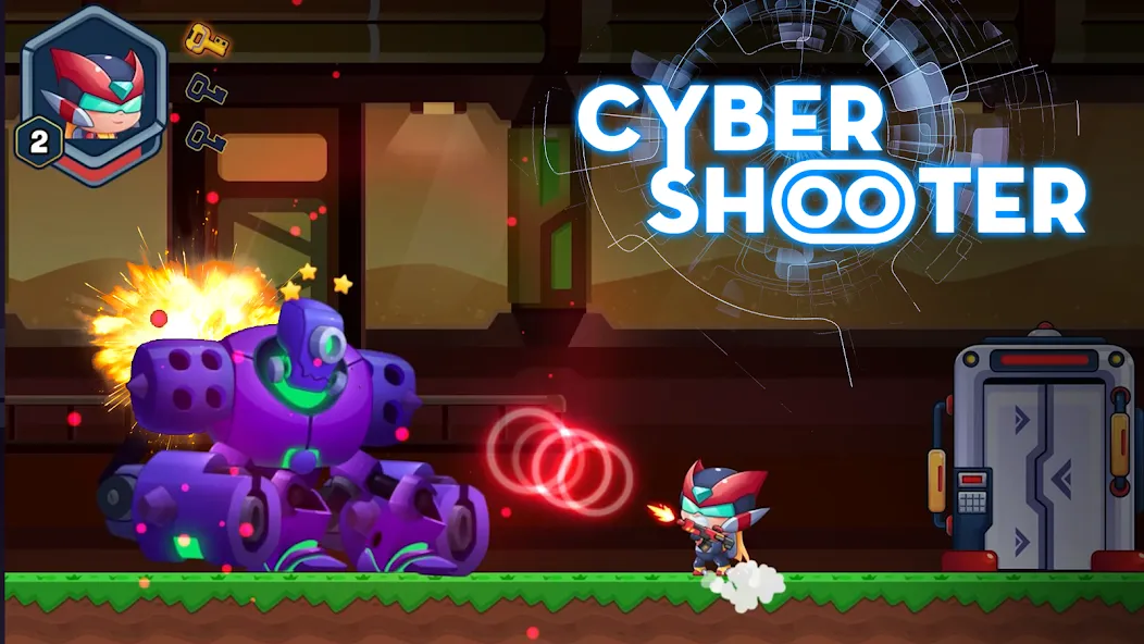 Metal Gun - Cyber Soldier (Метал Ган) [МОД: Деньги, Монеты и Меню MOD] Screenshot 3