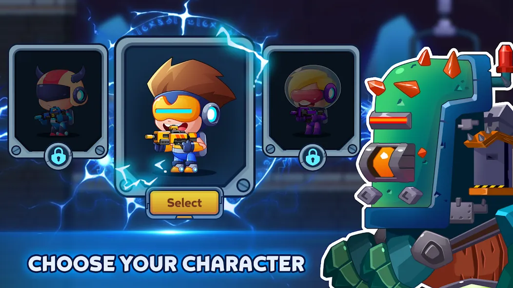Metal Gun - Cyber Soldier (Метал Ган) [МОД: Деньги, Монеты и Меню MOD] Screenshot 5
