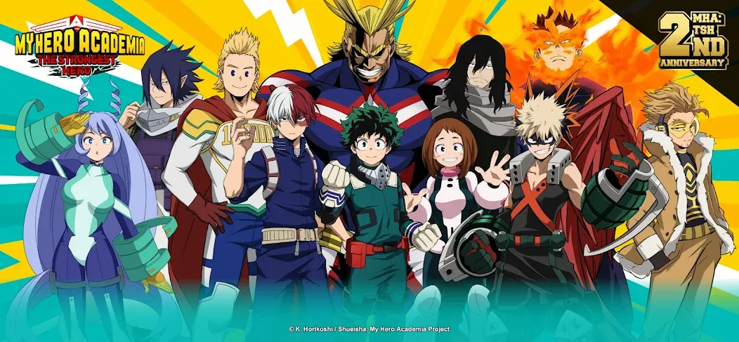 MHA:The Strongest Hero (Эмха) [МОД: Много монет, Открытые уровни и Мега MOD] Screenshot 1
