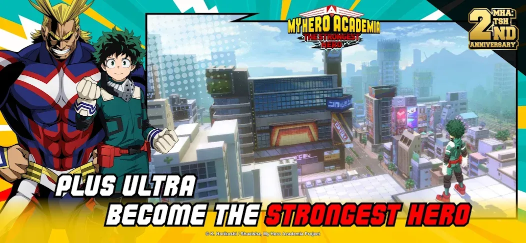 MHA:The Strongest Hero (Эмха) [МОД: Много монет, Открытые уровни и Мега MOD] Screenshot 2