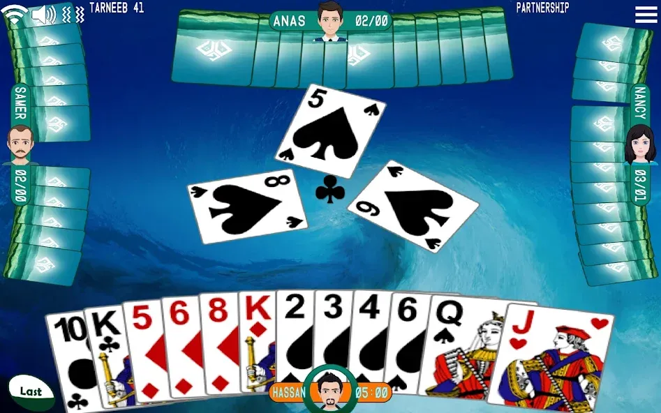 Golden Card Games Tarneeb Trix (Голден Кард Геймс Тарниб Трикс) [МОД: Бесконечные деньги, Монеты и Мега MOD] Screenshot 1