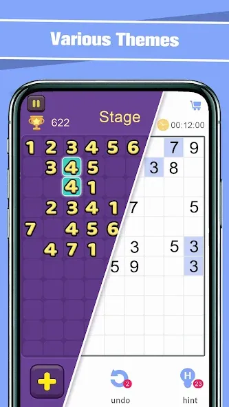 Match Ten - Relax Number Game (Матч Тен) [МОД: Много монет, Открытые уровни и Мега MOD] Screenshot 3