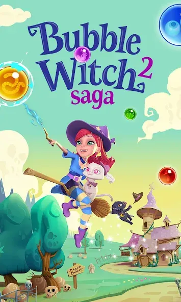 Bubble Witch 2 Saga (Бабл Витч 2 Сага) [МОД: Много денег, Монет и Все открыто] Screenshot 5