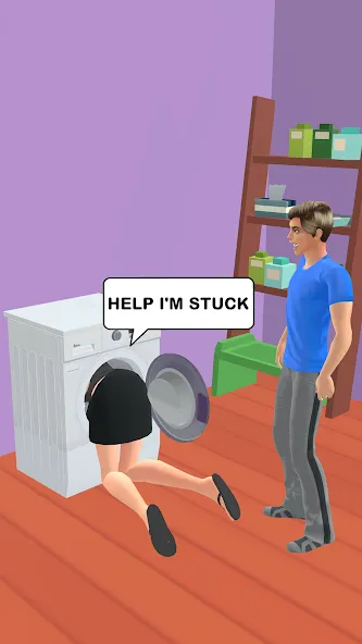 Couple Life 3D (Супл Лайф 3Д) [МОД: Много монет, Открытые уровни и Мега MOD] Screenshot 2