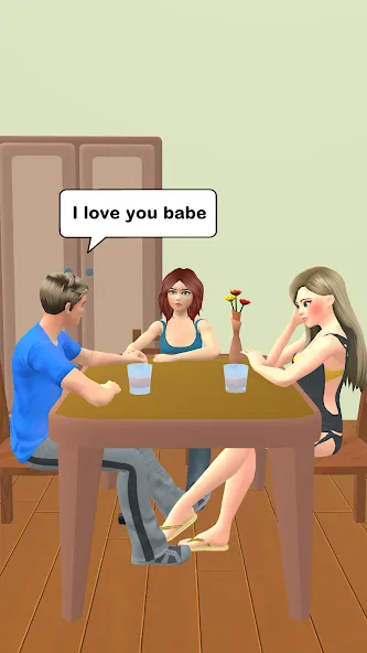 Couple Life 3D (Супл Лайф 3Д) [МОД: Много монет, Открытые уровни и Мега MOD] Screenshot 5