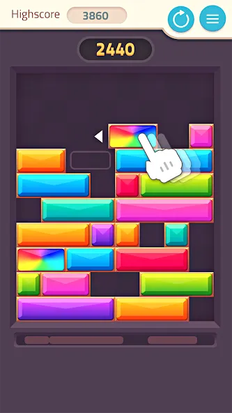 Triangles & Blocks (Полиблок) [МОД: Деньги, Монеты и Меню MOD] Screenshot 5