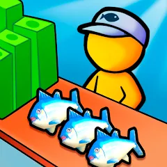 Скачать My Fish Mart: Idle Tycoon Game (Мой рыбный магазин) [МОД: Бесконечные деньги, Монеты и Мега MOD] | Взлом My Fish Mart: Idle Tycoon Game на Андроид