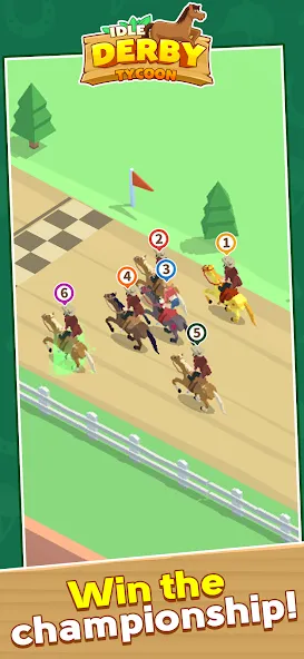 Idle Derby Tycoon (Айдл Дерби Тайкун) [МОД: Много денег, Монет и Все открыто] Screenshot 2