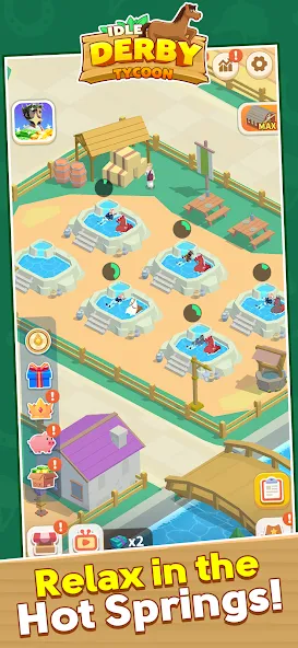 Idle Derby Tycoon (Айдл Дерби Тайкун) [МОД: Много денег, Монет и Все открыто] Screenshot 3