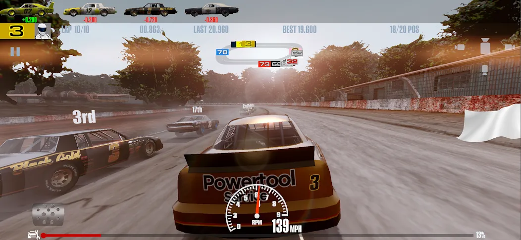 Stock Car Racing (ток Кар Гонки) [МОД: Много денег, Монет и Все открыто] Screenshot 1