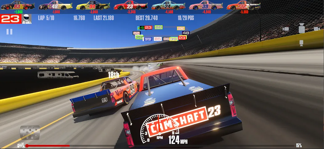 Stock Car Racing (ток Кар Гонки) [МОД: Много денег, Монет и Все открыто] Screenshot 3