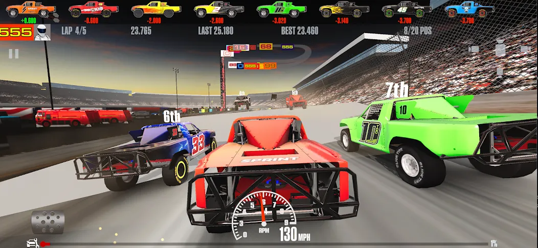 Stock Car Racing (ток Кар Гонки) [МОД: Много денег, Монет и Все открыто] Screenshot 5