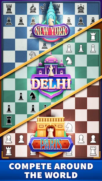 Chess Clash: Online & Offline [МОД: Много монет, Открытые уровни и Мега MOD] Screenshot 3