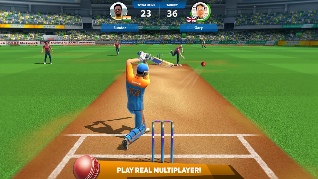 Cricket League (Крикет Лига) [МОД: Бесконечные деньги, Монеты и Мега MOD] Screenshot 1