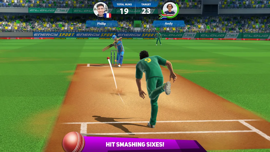 Cricket League (Крикет Лига) [МОД: Бесконечные деньги, Монеты и Мега MOD] Screenshot 2