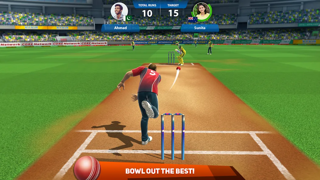 Cricket League (Крикет Лига) [МОД: Бесконечные деньги, Монеты и Мега MOD] Screenshot 3