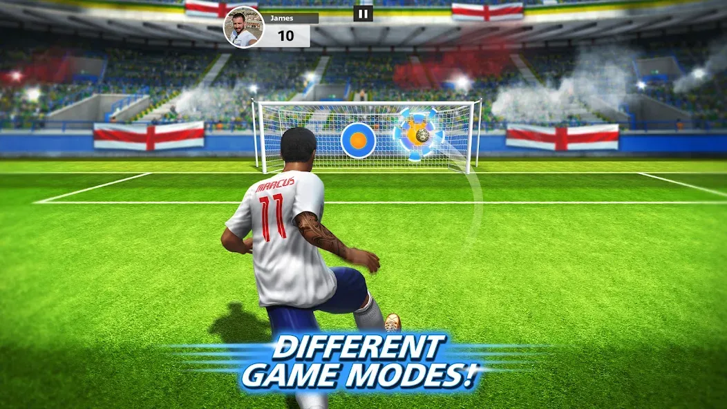 Football Strike: Online Soccer (Футбольный забастовка) [МОД: Много денег, Монет и Все открыто] Screenshot 3