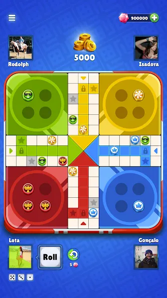 Ludo Party : Dice Board Game (Лудо Пати) [МОД: Деньги, Монеты и Меню MOD] Screenshot 1