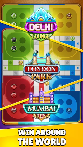 Ludo Party : Dice Board Game (Лудо Пати) [МОД: Деньги, Монеты и Меню MOD] Screenshot 3