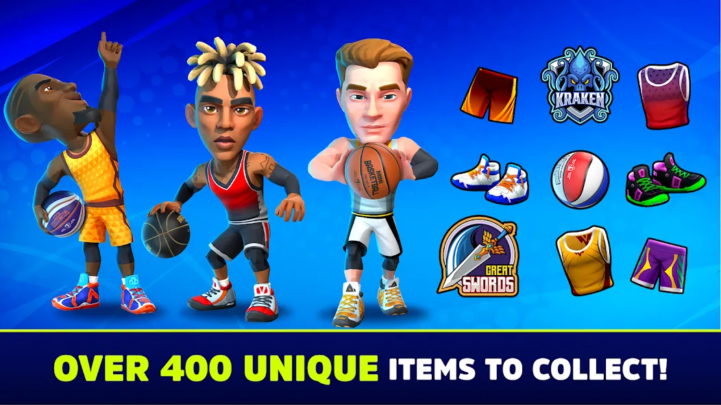 Mini Basketball (Мини баскетбол) [МОД: Много монет, Открытые уровни и Мега MOD] Screenshot 5